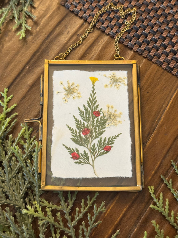 Pressed Flower Ornament Workshop DEC-12